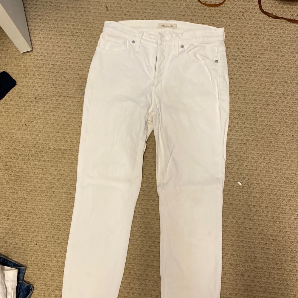 Madewell White Jeans